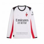 Camiseta De Futbol AC Milan Segunda Manga Larga 2025-2026