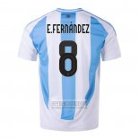 Camiseta De Futbol Argentina Jugador E.Fernandez Primera 2024