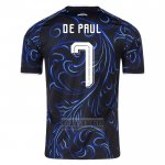 Camiseta De Futbol Argentina Jugador Rodrigo De Paul Segunda 2026