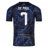 Camiseta De Futbol Argentina Jugador Rodrigo De Paul Segunda 2026