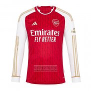 Camiseta De Futbol Arsenal Primera Manga Larga 2023-2024