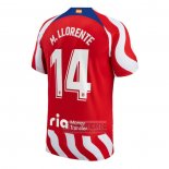Camiseta De Futbol Atletico Madrid Jugador M.Llorente Primera 2022-2023