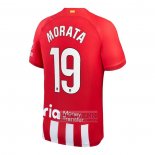 Camiseta De Futbol Atletico Madrid Jugador Morata Primera 2023-2024