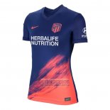 Camiseta De Futbol Atletico Madrid Segunda Mujer 2021-2022