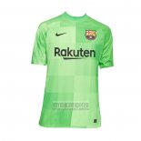 Camiseta De Futbol Barcelona Portero 2021-2022 Verde