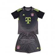 Camiseta De Futbol Bayern Munich Portero Nino 2025-2026 Negro