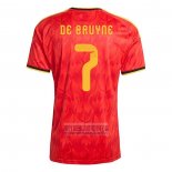 Camiseta De Futbol Belgica Jugador Kevin De Bruyne Primera 2026