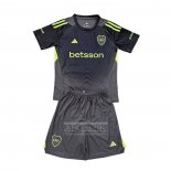 Camiseta De Futbol Boca Juniors Portero Nino 2025 Negro
