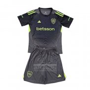 Camiseta De Futbol Boca Juniors Portero Nino 2025 Negro