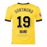 Camiseta De Futbol Borussia Dortmund Jugador Brandt Primera 2023-2024