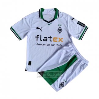 Camiseta De Futbol Borussia Monchengladbach Primera Nino 2023-2024