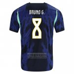 Camiseta De Futbol Brasil Jugador Bruno Guimaraes Segunda 2026
