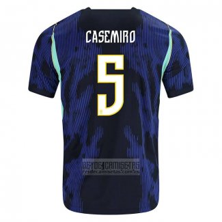 Camiseta De Futbol Brasil Jugador Casemiro Segunda 2026