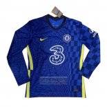 Camiseta De Futbol Chelsea Primera Manga Larga 2021-2022