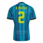Camiseta De Futbol Colombia Jugador Daniel Munoz Segunda 2026