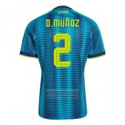 Camiseta De Futbol Colombia Jugador Daniel Munoz Segunda 2026