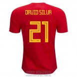 Camiseta De Futbol Espana Jagudor David Silva Primera 2018