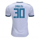 Camiseta De Futbol Rusia Jagudor Gabulov Segunda 2018