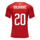 Camiseta De Futbol Serbia Jugador Milinkovic Primera 2018