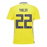 Camiseta De Futbol Suecia Jugador Thelin Primera 2018