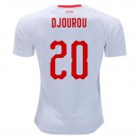 Camiseta De Futbol Suiza Jugador Djourou Segunda 2018
