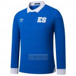 Camiseta De Futbol El Salvador Primera Manga Larga 2025