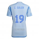 Camiseta De Futbol Espana Jugador C.Soler Segunda 2022