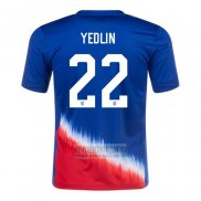 Camiseta De Futbol Estados Unidos Jugador Yedlin Segunda 2024