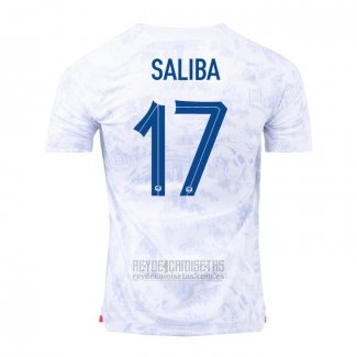 Camiseta De Futbol Francia Jugador Saliba Segunda 2022