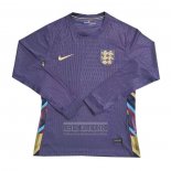 Camiseta De Futbol Inglaterra Segunda Manga Larga 2024