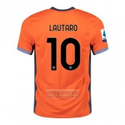 Camiseta De Futbol Inter Milan Jugador Lautaro Tercera 2023-2024