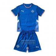 Camiseta De Futbol Islandia Primera Nino 2024