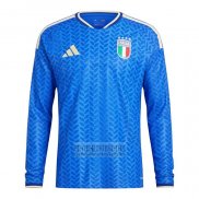 Camiseta De Futbol Italia Primera Manga Larga 2026