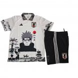 Camiseta De Futbol Japon Naruto Nino 2025 Blanco