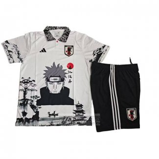 Camiseta De Futbol Japon Naruto Nino 2025 Blanco