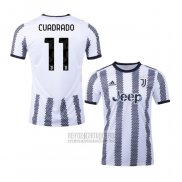 Camiseta De Futbol Juventus Jugador Cuadrado Primera 2022-2023
