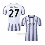 Camiseta De Futbol Juventus Jugador Locatelli Primera 2022-2023