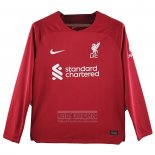 Camiseta De Futbol Liverpool Primera Manga Larga 2022-2023