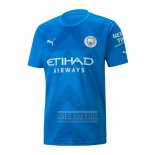 Camiseta De Futbol Manchester City Portero 2022-2023 Azul