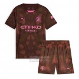 Camiseta De Futbol Manchester City Portero Primera Nino 2024-2025