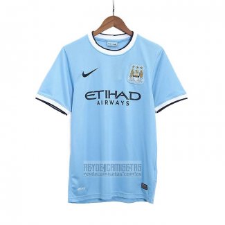 Camiseta De Futbol Manchester City Primera Retro 13-14