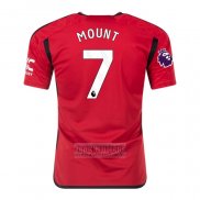 Camiseta De Futbol Manchester United Jugador Mount Primera 2023-2024