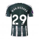 Camiseta De Futbol Manchester United Jugador Wan-Bissaka Segunda 2023-2024