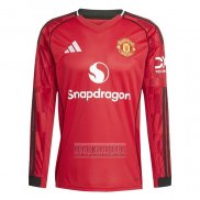 Camiseta De Futbol Manchester United Primera Manga Larga 2025-2026