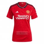 Camiseta De Futbol Manchester United Primera Mujer 2023-2024
