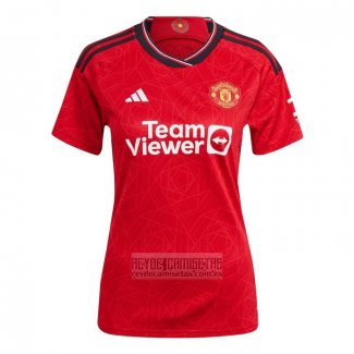 Camiseta De Futbol Manchester United Primera Mujer 2023-2024