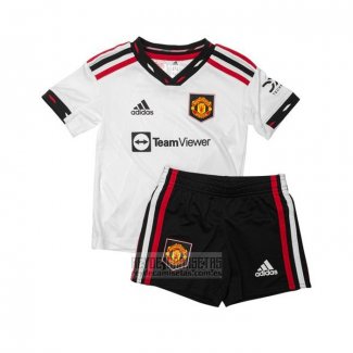 Camiseta De Futbol Manchester United Segunda Nino 2022-2023