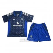 Camiseta De Futbol Manchester United Segunda Nino 2024-2025