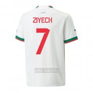 Camiseta De Futbol Marruecos Jugador Ziyech Segunda 2022
