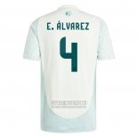 Camiseta De Futbol Mexico Jugador E.Alvarez Segunda 2024
